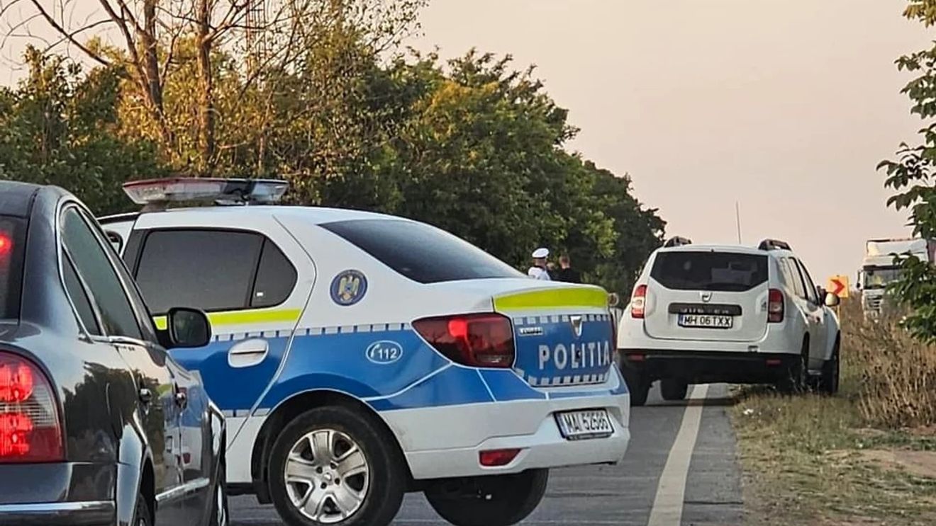 Trafic pe un singur sens, dirijat de polițiști, după un accident cu patru răniți pe DN 1 Brașov-Sibiu