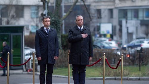 Nicolae Ciucă: Asistăm la tot mai multe încercări de destabilizare a Moldovei / Recean: Știm că Chișinăul nu este singur