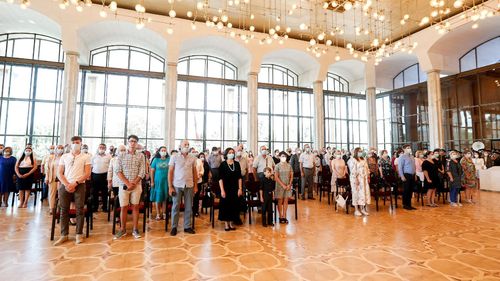 Familiile medicilor din Republica Moldova care și-au pierdut viața în timpul pandemiei, decorate de președintele Maia Sandu cu "Ordinul de Onoare"