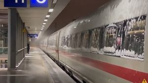VIDEO Trenuri anulate, zboruri suspendate și șoferi blocați pe autostrăzi în Germania din cauza ninsorilor abundente, în cea mai geroasă lună februarie din ultimul deceniu