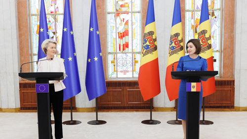 Președinta Comisiei Europene, Ursula von der Leyen, în vizită la Chișinău. Ar putea anunța un nou instrument de sprijin pentru Republica Moldova