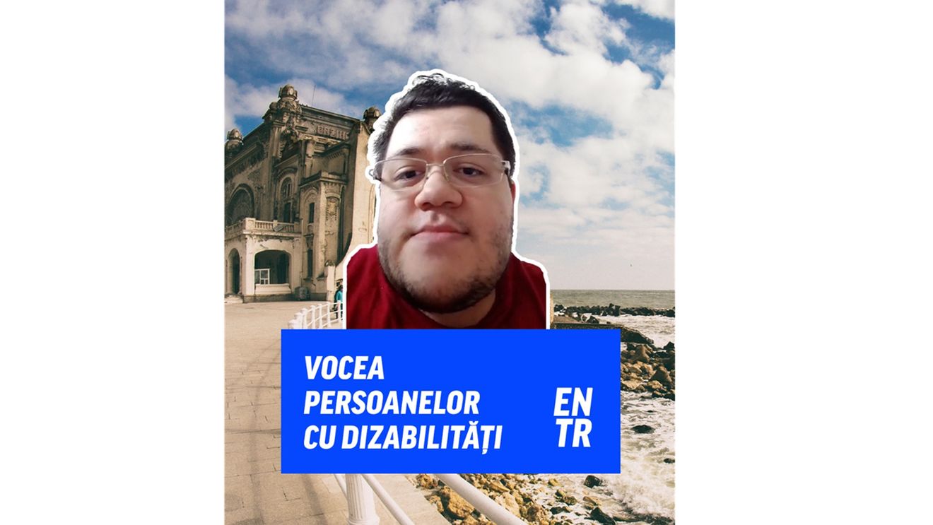 VIDEO Activism pentru persoanele cu dizabilități / Omar, un tânăr în scaun cu rotile militează pentru îmbunătățirea facilităților în Constanța