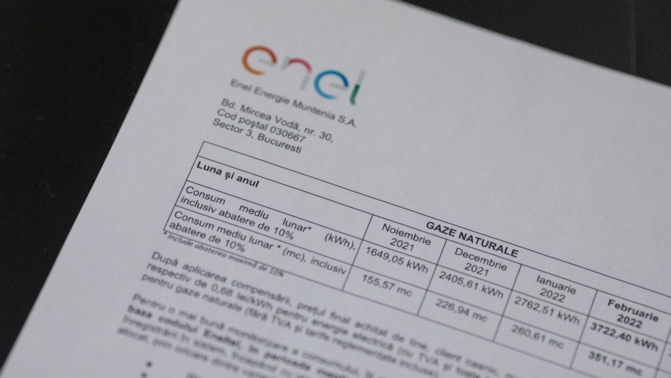 Enel anunță că facturile pentru o parte dintre clienți vor întârzia până la mijlocul lunii octombrie