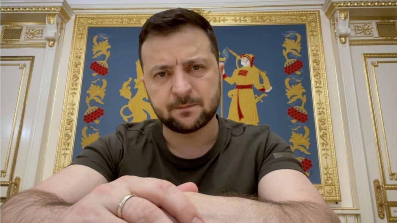 VIDEO Zelenski, mesaj despre Donbas și orașele ucrainene: ”Urme negre de foc și cratere de explozii, e tot ce poate da Rusia vecinilor săi”