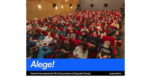 „Alege!” este tema Festivalului internațional de film documentar și drepturile omului One World Romania, în acest an