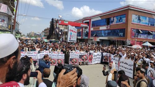Proteste împotriva SUA izbucnesc în mai multe orașe din Afganistan, după ce Washingtonul a anunțat că l-a eliminat pe liderul Al-Qaida în Kabul