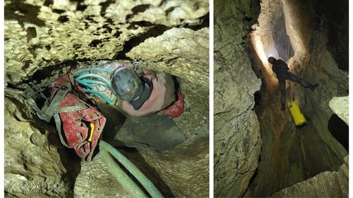 Cea mai adâncă peşteră din România este mai mare cu 1,5 metri decât se credea / O echipă de speologi a petrecut 16 zile în Avenul de sub Vârful Grind, din Piatra Craiului  