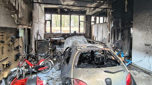 Pagube de peste 500.000 de lei, în urma incendiului de la laboratorul Departamentului de Autovehicule Rutiere din cadrul Universității din Oradea / Clădirea nu era asigurată