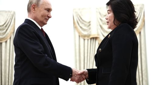 Putin a primit-o pe șefa diplomației nord-coreene, care a numit „sfânt” războiul Rusiei împotriva Ucrainei