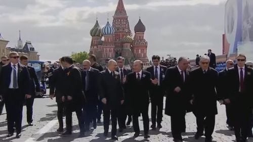 Vladimir Putin a deschis parada militară de Ziua Victoriei în Piața Roșie din Moscova / Putin: Civilizația se află din nou la un punct de cotitură decisiv" / "A fost dezlănțuit un război împotriva patriei mamă"