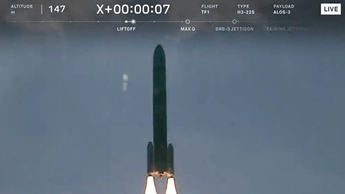 Japonia lansează noua rachetă H3, cu un satelit de apărare la bord