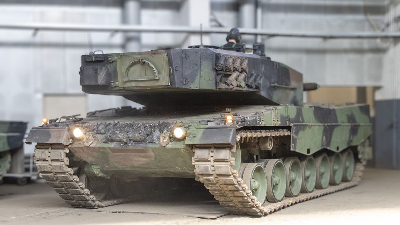 FOTO Primele tancuri Leopard recondiționate în Polonia au ajuns în Ucraina