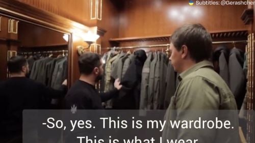 VIDEO O televiziune ucraineană, vizită în adăpostul temporar al lui Zelenski, unde acesta locuiește de la începutul războiului