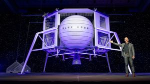 Jeff Bezos se oferă să achite până la două miliarde de dolari către NASA, în schimbul unei noi misiuni pe Lună