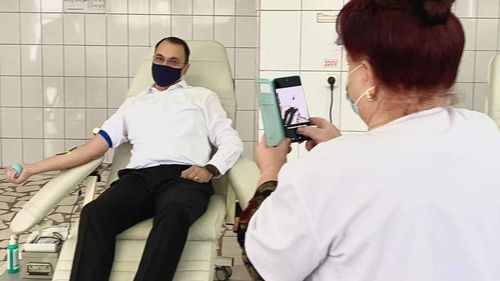 Primarul Focșaniului a donat plasmă după ce s-a vindecat de COVID-19