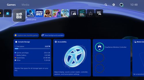 O nouă actualizare de software lansată de Sony pentru PS5 aduce înapoi temele clasice ale consolelor Playstation