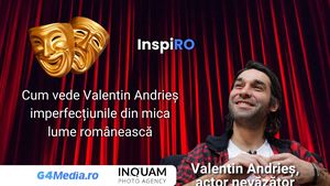 Valentin Andrieș, actor nevăzător: „În România te simți ca într-un joc video de dificultate maximă”