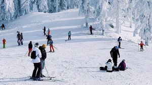 Zece turişti blocaţi în partea superioară a masivului Postăvaru au fost coborâţi duminică de jandarmii montani