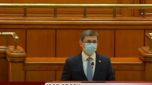 Liderul Parlamentului de la Chișinău, Igor Grosu: „ Vă mulțumesc public pentru mâna frățească întinsă dezinteresat de România într-un moment de cumpănă pentru Republica Moldova”