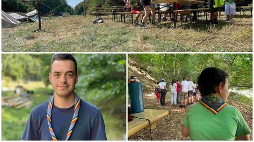 VIDEO: Cum arată educația alternativă în pădure, fără tabletă și telefon, într-o tabără de cercetași. Paul Șerban: ”După ce ți se termină bateria la telefon, începi să observi ce este în jurul tău”