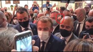 VIDEO Tânărul care a aruncat cu un ou în președintele francez Emmanuel Macron a fost internat cu forța la psihiatrie