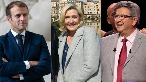 Alegeri prezidențiale Franța turul 1: Președintele Emmanuel Macron concurat de doi populiști – la dreapta Marine Le Pen, la stânga Jean-Luc Melenchon