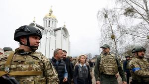 Ursula von der Leyen: Acţiunile Rusiei de la Bucea par a fi crime de război