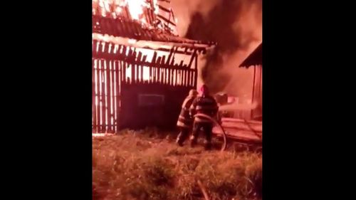 Suceava: Patru incendii provocate într-o singură noapte / Presupusul autor va fi supus unei expertize psihiatrice