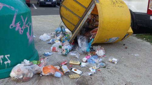 Latura mai puțin plăcută a sistemului RetuRo în Sibiu: căutătorii de plastic / Pubele răsturnate, deșeuri răvășite, mizerie prin cartiere / ”Le răstoarnă, iau ce le trebuie și pleacă mai departe”