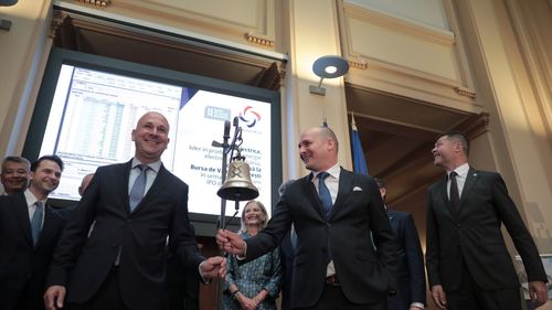 LIVE TEXT Hidroelectrica s-a listat astăzi la Bursa de Valori București, după cea mai mare ofertă publică inițială din istoria bursei românești