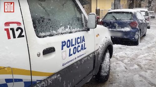 Mallorca, strat de zăpadă de peste 1 metru  / Autoritățile au cerut sprijinul armatei