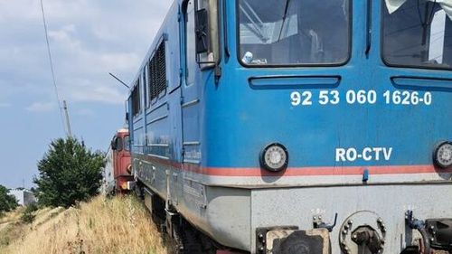 Accident feroviar în judeţul Botoşani / Traficul este oprit în dreptul localităţii Albeşti