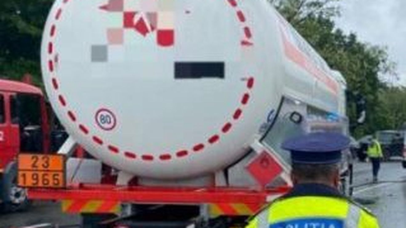 A fost arestat preventiv cetățeanul ucrainean care a condus o cisternă plină cu GPL pe autostrada A2, aflat sub influenţa alcoolului şi a substanţelor psihoactive