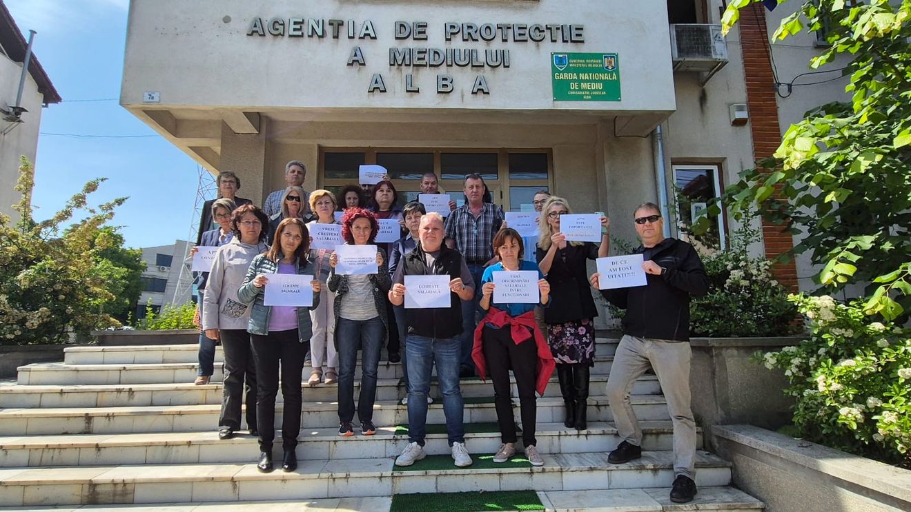 Proteste la sediile din țară ale Agenției pentru Protecția Mediului. Angajații acuză ”discriminarea salarială” față de bugetarii din structurile centrale