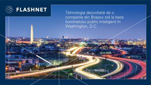 Tehnologia dezvoltată de o companie din Brașov stă la baza iluminatului public inteligent în Washington, D.C. (P)