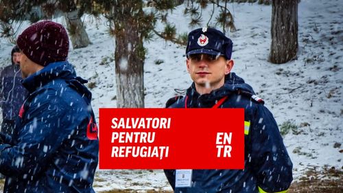 VIDEO Subofițerul ISU Alexandru Crișan, despre primele zile în vama Siret: Imaginea refugiaților care soseau pe jos era emoționantă. Aveau lacrimi în ochi când intrau la noi în țară