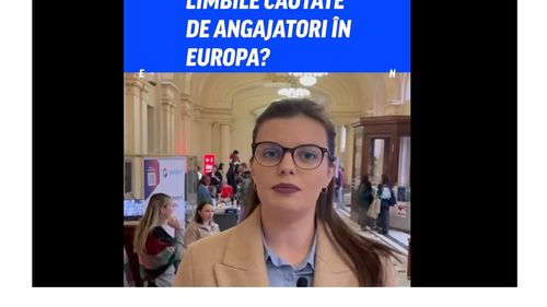 VIDEO Limbile străine de circulație la nivel European sau limbi străine exotice? Ce se cere mai degrabă la angajare?