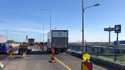 Restricţii de circulaţie la ieșire din București spre Otopeni în perioada 4 iulie - 2 august / Se fac lucrări de reparații și se înlocuiesc rosturile de dilatație la pasajul Ikea