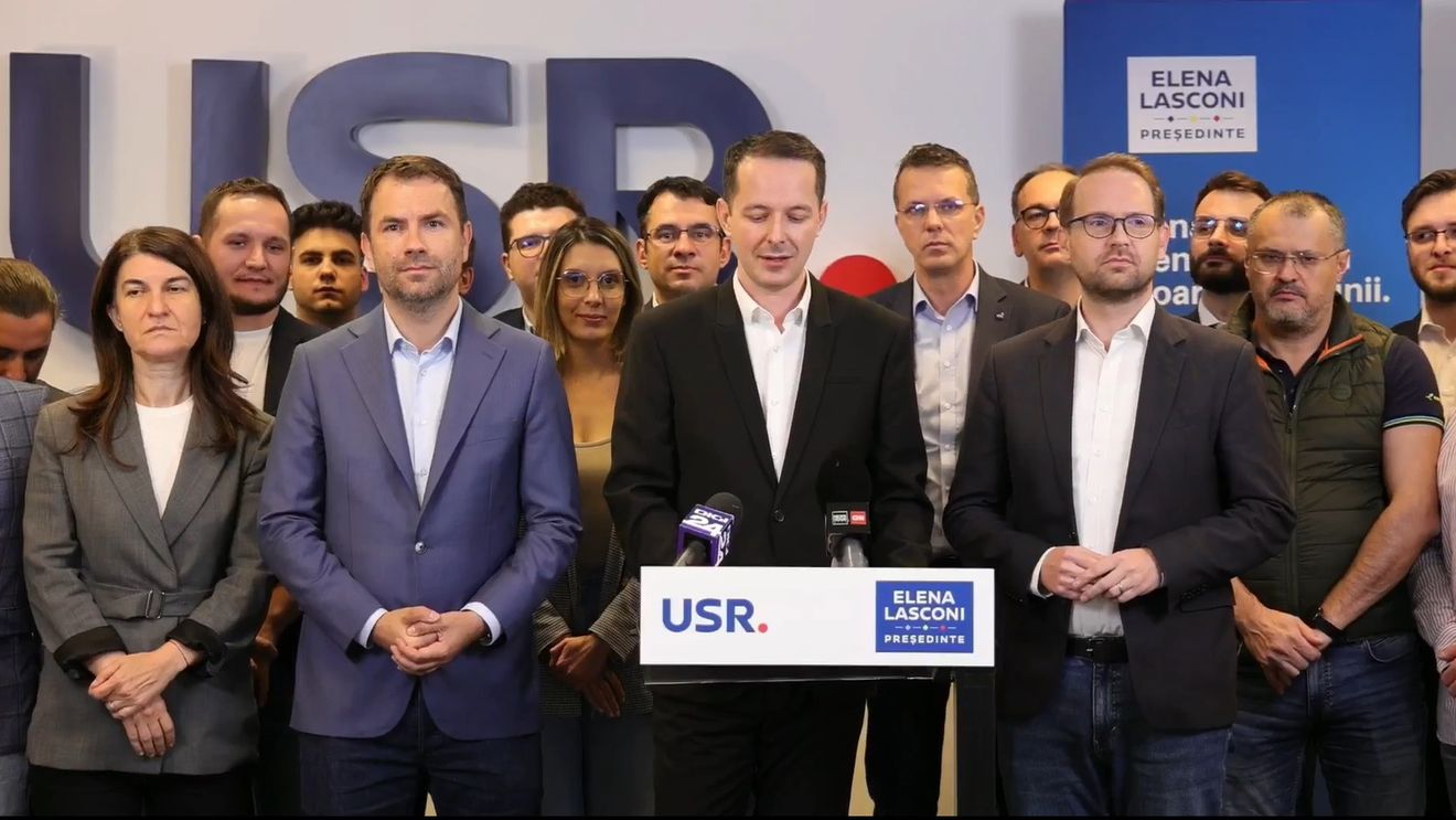 VIDEO Elena Lasconi a intrat în turul doi, susține USR pe baza numărătorii paralele a partidului: ”Facem un apel democratic la Marcel Ciolacu să-și recunoască înfrângerea / Vom face campanie cum n-am făcut în viața noastră”