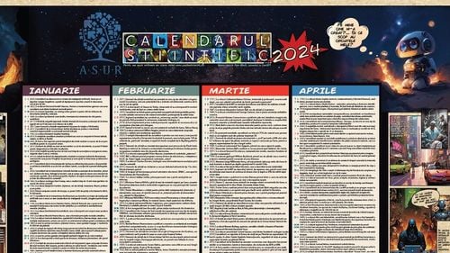 Calendarul Științific 2024 e dedicat inteligenței artificiale