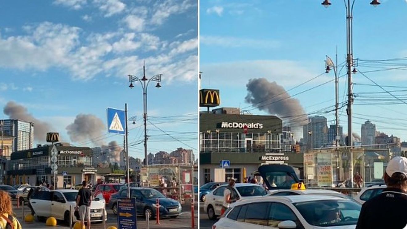 VIDEO Capitala Ucrainei, lovită de rachete. Autoritățile confirmă moartea unui civil / Mai multe explozii au zguduit duminică dimineață Kievul / Clădiri rezidențiale au fost lovite, o fetiță de șapte ani, salvată de sub dărâmături