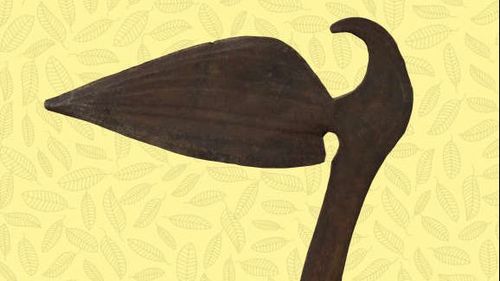 Un cuțit african ”kulbeda” a fost expus la muzeul din Sebeș/ Piesa a fost adusă de exploratorul transilvănean Franz Binder la mijlocul secolului al XIX-lea