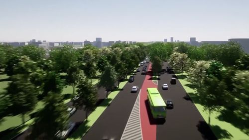VIDEO Se amenajează bandă unică pentru autobuze între Piaţa Presei şi Piaţa Victoriei / ”STB va circula mai rapid pe relaţia Nord – Centru”