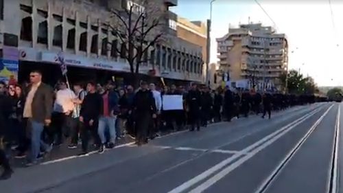 VIDEO După mitingul PSD, la Iași a fost și marșul anti-PSD