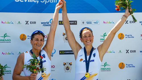 Medalie de aur pentru Simona Radiș și Ancuța Bodnar, la Cupa Mondială de Canotaj de la Sevilla