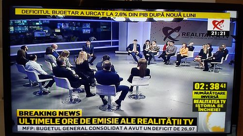 Numărătoare inversă în ultima emisiune Realitatea TV. Televiziunea se închide în această noapte, dar emisia va continua pe Realitatea Plus