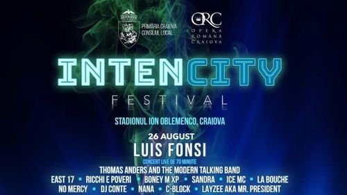 Fonsi și Jason Derulo, la Festivalul IntenCity din Craiova în 26-28 august