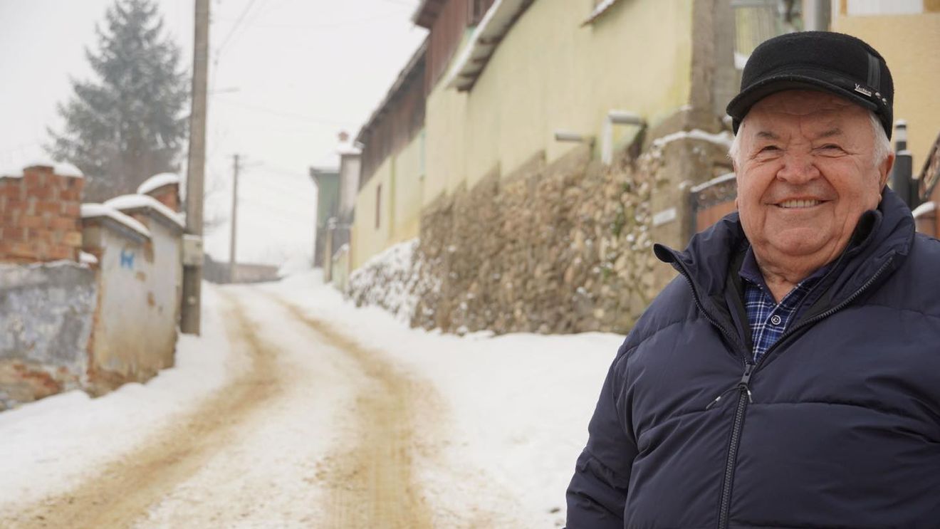 A fost găsită strada de pe ”Iarna pe Uliță”, poezia lui George Coșbuc / Se află în Gura Râului, județul Sibiu / ”Aici veneau copiii la săniat, iar Coșbuc a imortalizat scena”