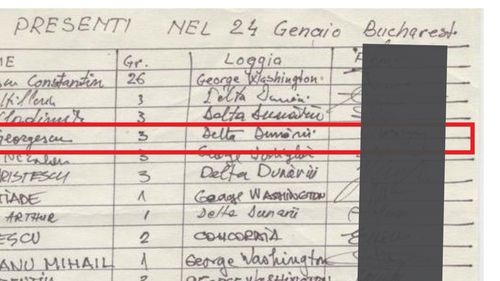 DOCUMENT Călin Georgescu, mason / A participat la prima reuniune a lojelor masonice din România, în 1993 / ”Da, a fost acolo. E problema lui că nu recunoaște asta” / Călin Georgescu: ”Evident, nu sunt mason”
