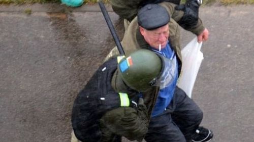 Sute de protestatari au fost arestaţi în Belarus, la ”marşul vecinilor” organizat la Minsk